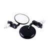 1 Pair Aluminum Round Side Mirrors Rearview 7 8in Bar End Motorcycle Motorbike UK