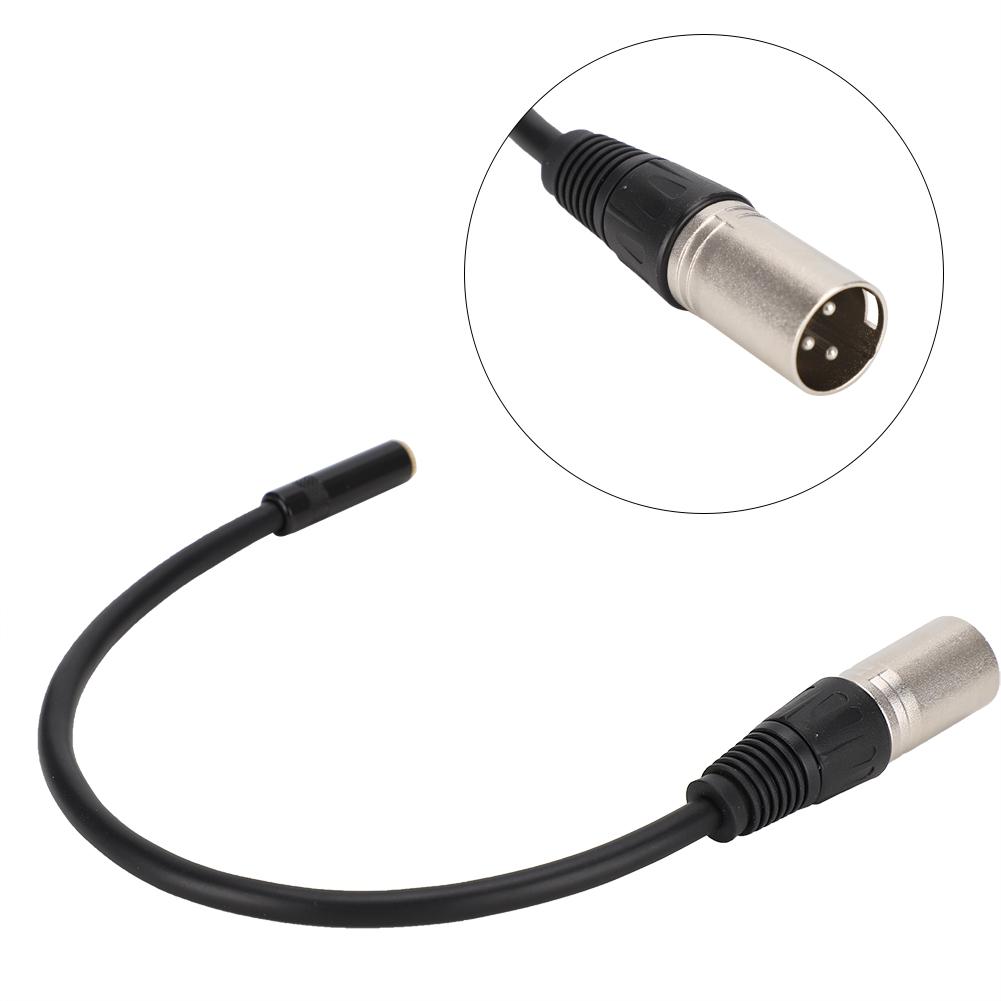 3.5MM Female To XLR Male Zinc Alloy 3.5MM Interface Audio Adapter Cable Patch Cord