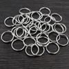 50-200pcs 5 6 8 10 12 mm Open Jump Rings Double Loops Gold Silver Color Split Rings Connectors For Jewelry Making Supplies DIY