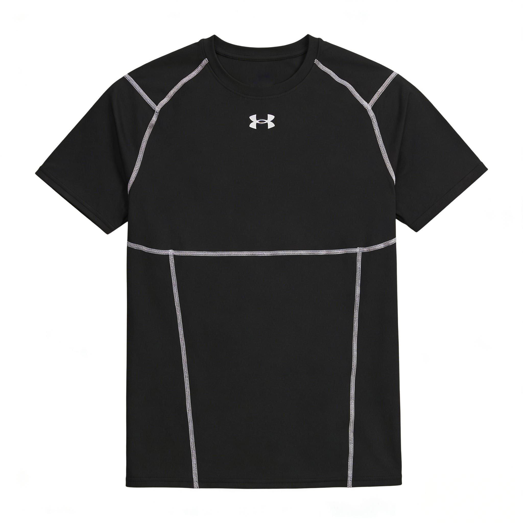 

Under Armour HeatGear Elite Neolast Training Sports Breathable Fashionable Versatile Lightweight Casual Comfortable Short Sleeve T-Shirt 6015379-009 M