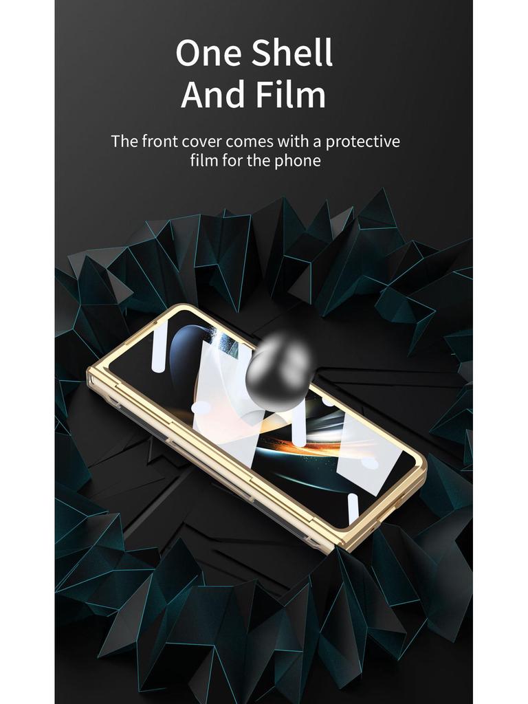 Electroplated Phantom Hinge Case for Samsung Z Fold7/6/5/4/3