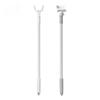 Retractable PP Clothes Drying Pole with Fork for Dormitory and Household Use