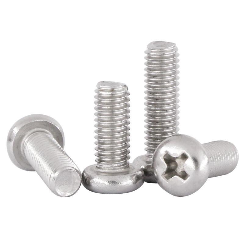304 Stainless Steel Phillips Round Head Screws