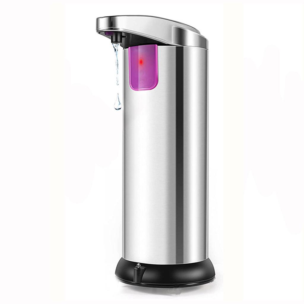 Automatischer Seifenspender Einstellbarer Sensor Edelstahl Berührungslos Elektrischer Flüssigseifenspender Für Badezimmer Küche