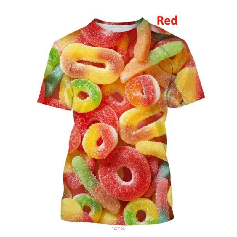 

Новая футболка Геометрия 3D цифровая печать Короткий рукав Абстрактное искусство Мужская и женская футболка 6XL