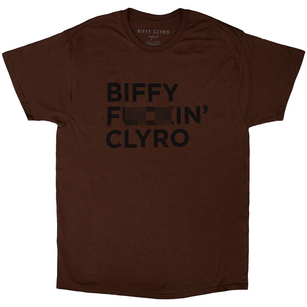 Biffy Clyro Biffy F-ing Clyro (Necenzurovaný) Oficiální tričko Pánské Unisex