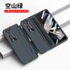 Applicable To Samsung Z Fold1 Mobile Phone Case Flat Hinge Metal Lens Case Film Integrated Fold1 Anti-drop Protective Case