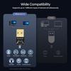 USB Bluetooth Adapter for Pc Usb Bluetooth 5.4/ 5.3/ 5.1/ 5.0 Dongle Receiver for Speaker Mouse Keyboard Music Audio Transmitter