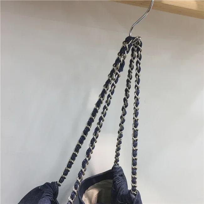 2023 Korean-Inspired Women's Large Capacity Denim Canvas Shoulder Bag