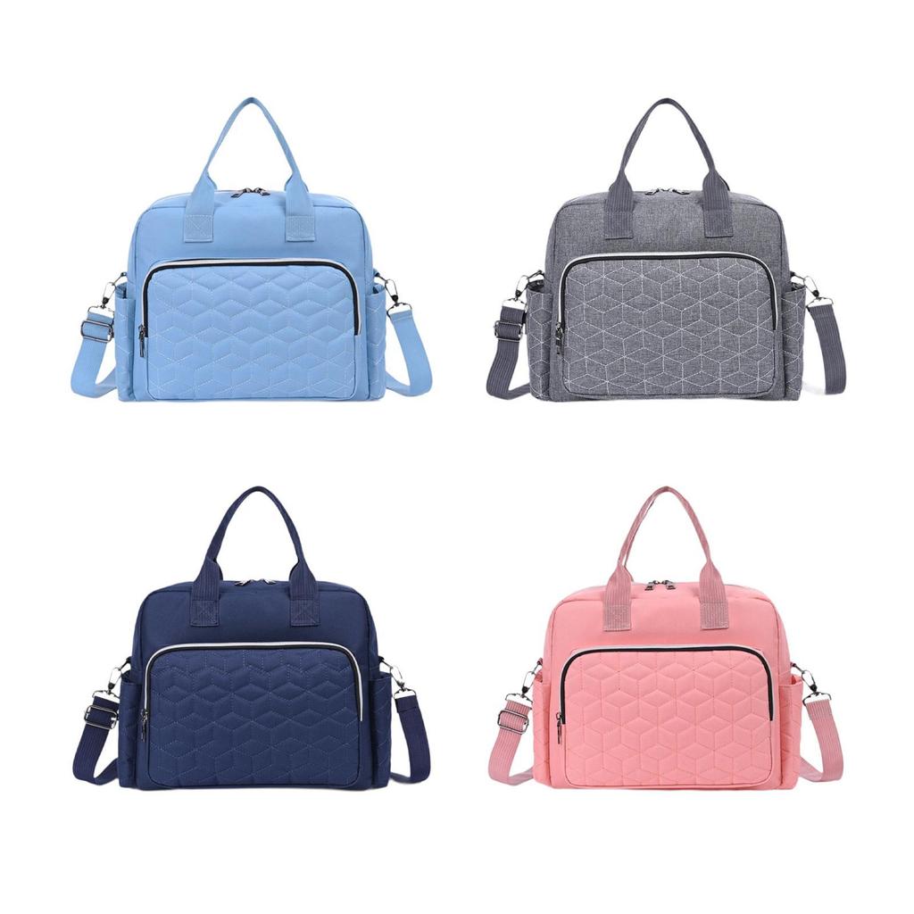 Diaper Bag Tote Stylish Large Unisex Multifunctional Travel Diaper Bag for Mom for Travel Outgoing Outdoor Activities Mom Dad