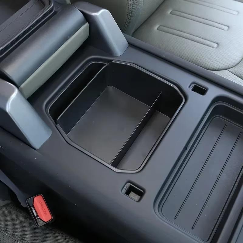 TINKI for Land Rover Defender 110 20-2024 Black Car Central Storage Box Door Phone Glove Armrest Box Storage Box Car Accessories