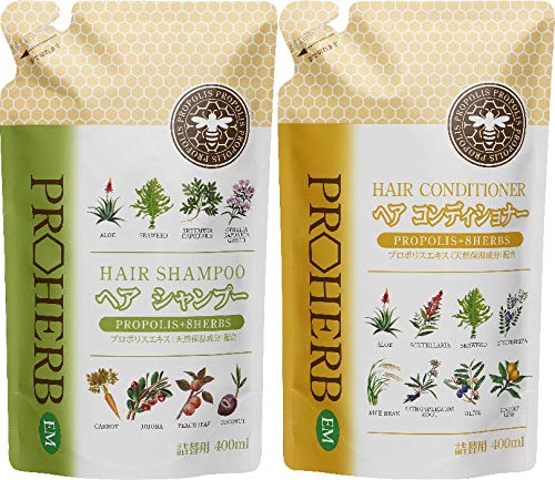

Pro Herb Refill EM Шампунь 400 мл Кондиционер 400 мл [НОВЫЙ набор] &