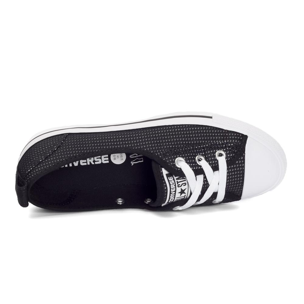 Converse Chuck Taylor Comfortable Versatile Durable Lightweight Low-Top Canvas Shoes Women sneaker Black 555894C