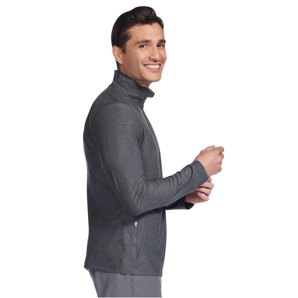 Skechers GoDri All Day 1/4 Zip, Mens grey Sweatshirt
