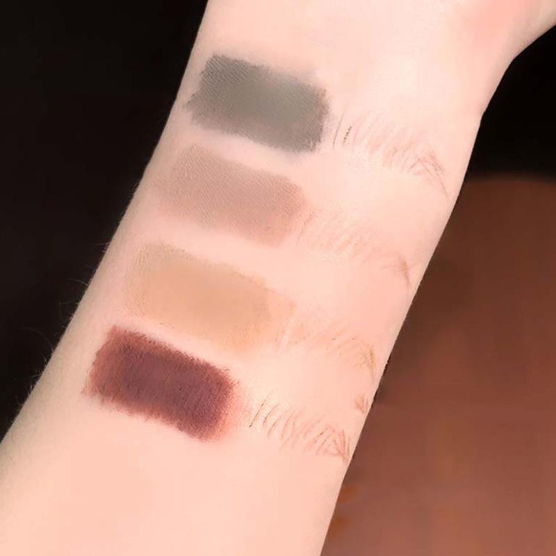 Cappuvini 3D Eyebrow Dye Cream Gray Brown Double Head Eyebrow Pencil Long Lasting Waterproof Eye Brow Pen Tint Mascara Enhance