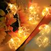 Moon Stars Ramadan String Light Battery Powered Decorative Hanging Lamp For Bedroom Home Garden Living Room Ramadan Decor