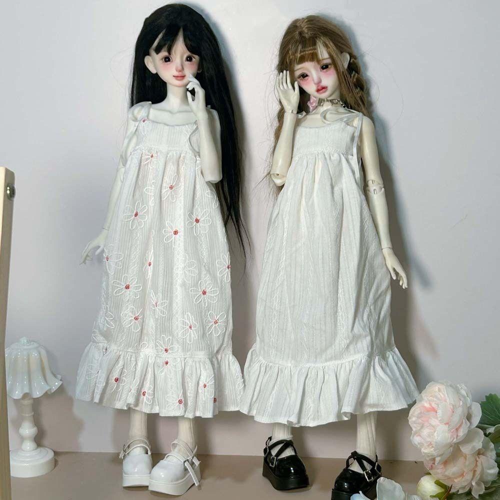 

Casual Wears Doll Dresses Pajamas Dress Up Doll s Clothes Doll Accessories Doll Long Skirt 30/45cm white for 30cm