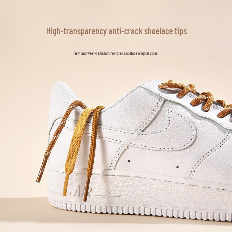 Tkaničky pro Air Force 1 AF1 Pšeničná barva Nízké & Pánské Vysoké Tenisky