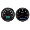 Universal 85mm GPS Speedometer 30KNOTS 60KNOTS 60K 120K 200K with 4K 6K 8K RPM Tachometer with 7 Colors Backlight for Car Boat