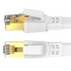 LAN Cable 3m Cat 8 Standard - Soohut Wired Cable Lan Cable 3m White Internet High Speed ??Rankable (White)