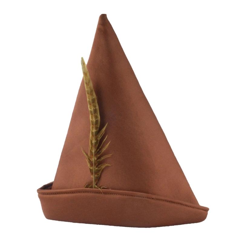 Индейский головной убор с перьями Зеленая шапка-колпак Костюм вождя Шляпа для Хэллоуина Тематической вечеринки Праздничные аксессуары Головной убор 1