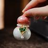 Crystal Glazed Mini Gourd Colorful Fortune Ornament Gift