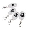 White Duck Egg Remote Control - 1527 Electric Garage Door 433MHz Wireless Transmitter, Fixed Code KT28-4