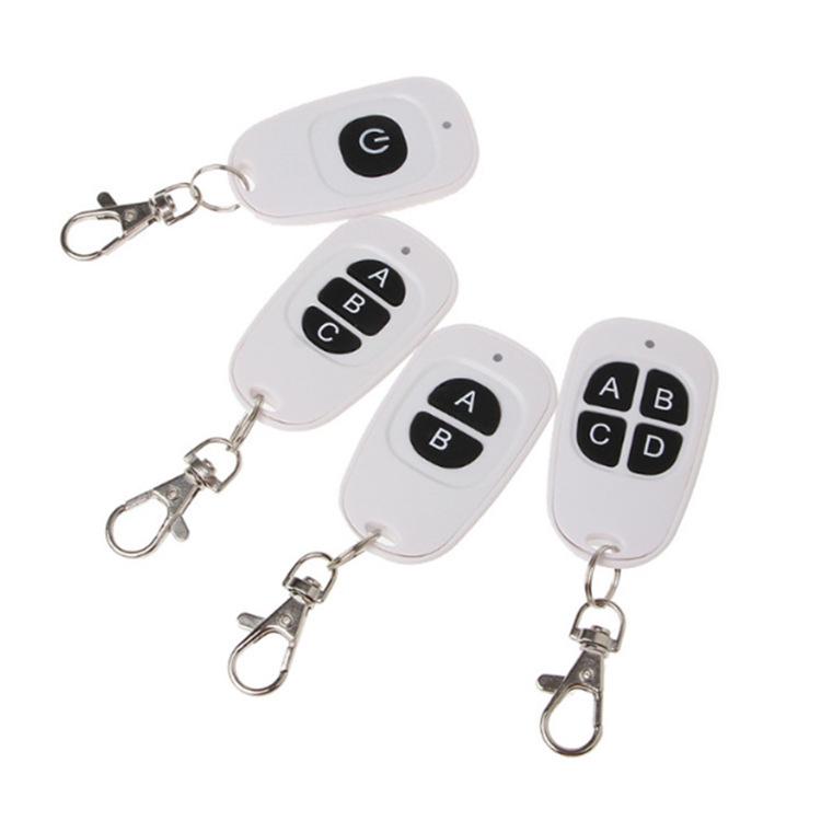 White Duck Egg Remote Control - 1527 Electric Garage Door 433MHz Wireless Transmitter, Fixed Code KT28-4