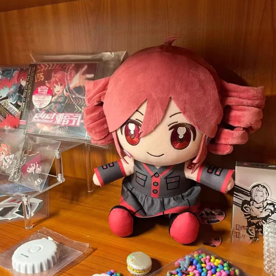 Virtual Singer Teto's Plush Toy, a Cute Cartoon Cotton Doll, and a Doujin Doll