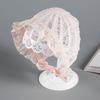 Cute Baby Girl Infant Soft Bonnet Cap Summer Lace Flower Newborn Baby Hat Princess Toddler Sun Hats Newborn Photography Props