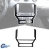 Center Console GPS Navigation Decor Panel Trim for Ford Mustang 15+Carbon Fiber