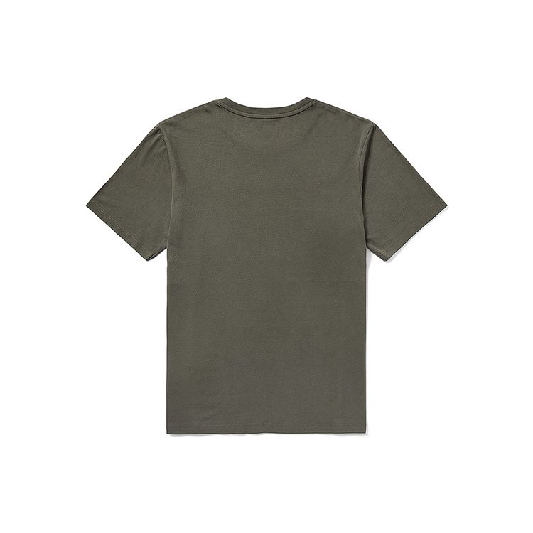 Timberland Color Block Short Sleeve T-Shirt Men Tops Army-Green A22S1Z29