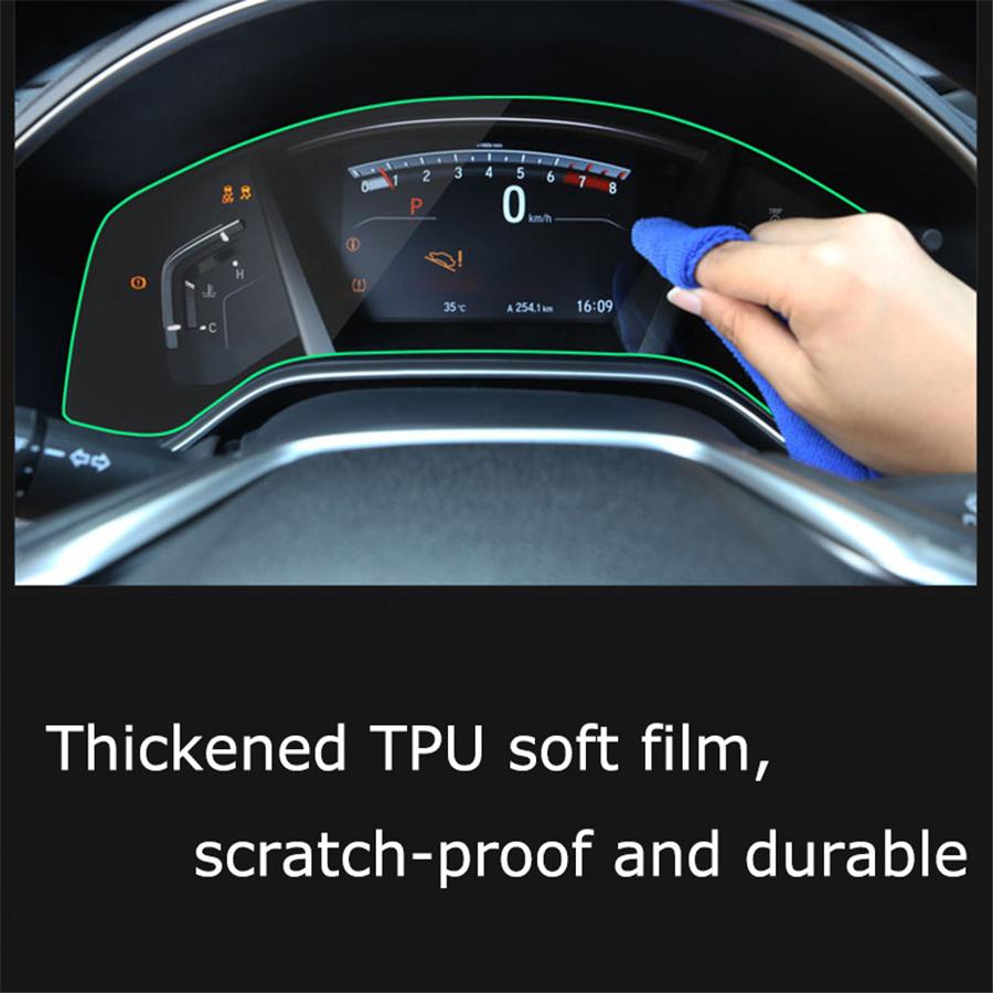 Dashboard Instrument Desk Protective Film Sticker For Honda CRV CR-V 2017-2020