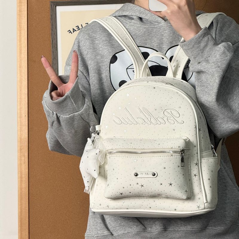 Schoolbag Korean cute female 1011 spring new college student class schoolbag large capacity commuter backpack backpack