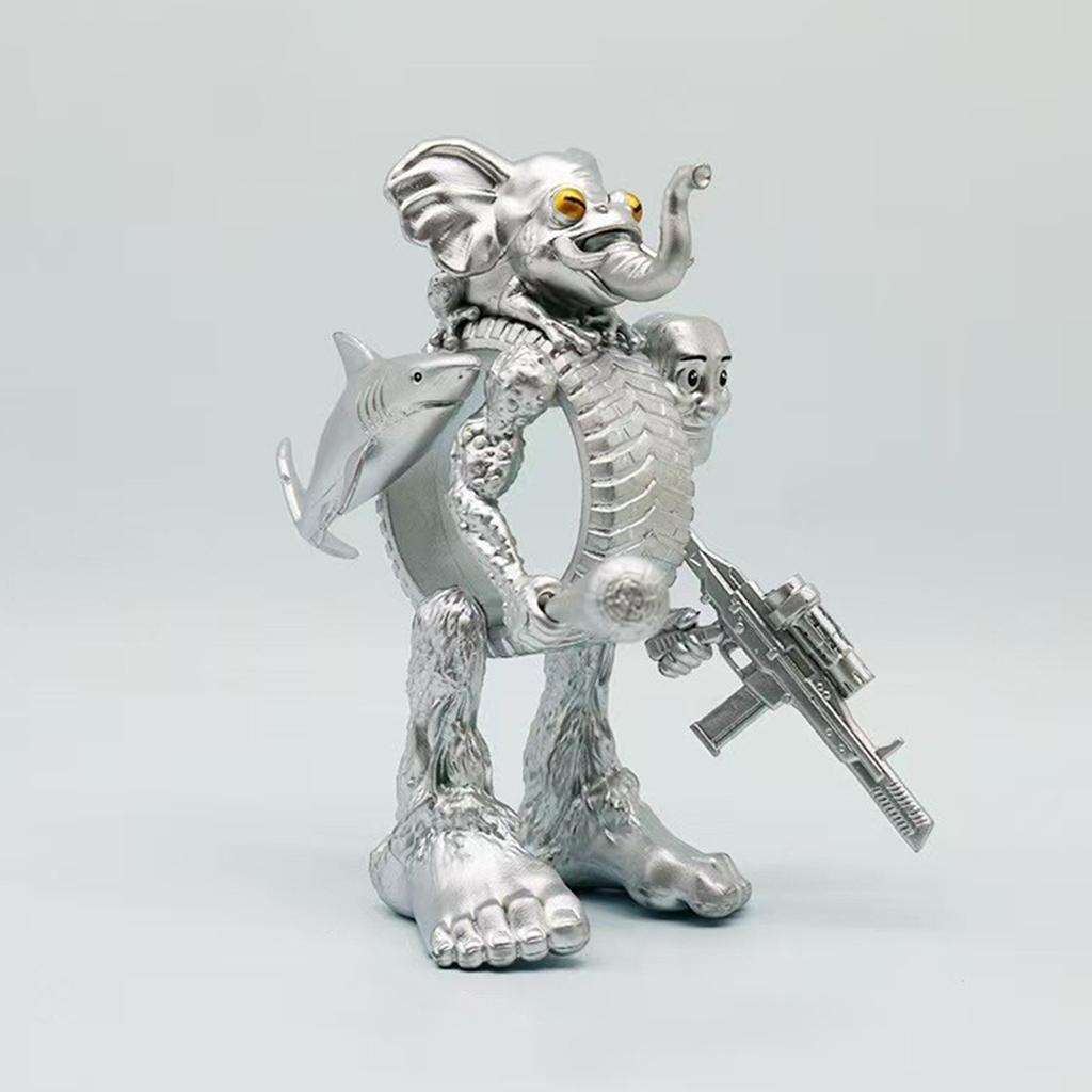 Non-movable Doll Collection Version Scale Doll Desktop Ornaments With One Accessory