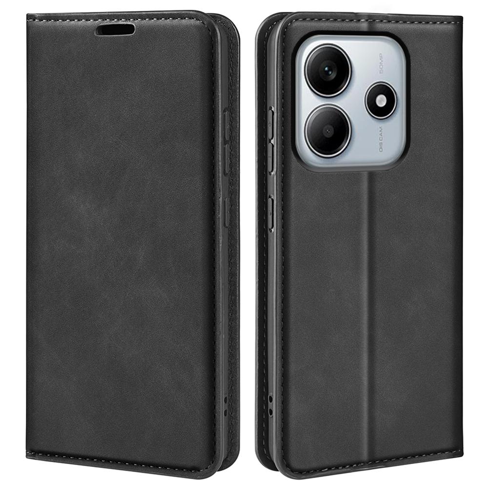 For Xiaomi Redmi Note 14 5G Case Skin-Touch Leather Wallet Phone Cover
