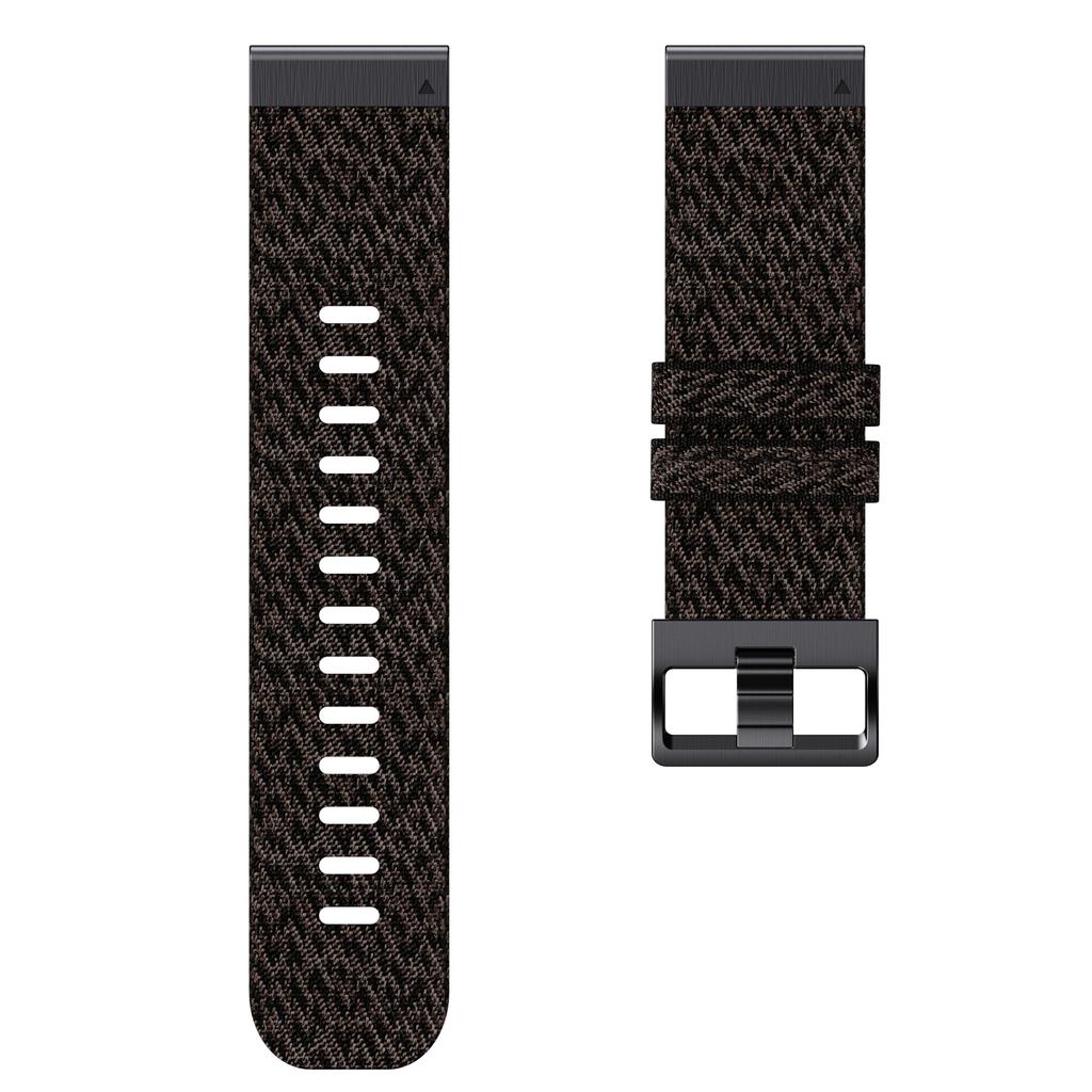 22 26MM Garmin Quick Fit Nylon Watchband Strap for Fenix 7/7Pro/7X/6X/6 Pro/5X/5 Plus6/Epix/Instinct Replaceable Bracelet