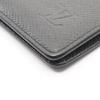 Used LOUIS VUITTON Porto Valeur Cartes Crdit Taiga Ardoise Bifoldpurse M30392 leather Black Used mens
