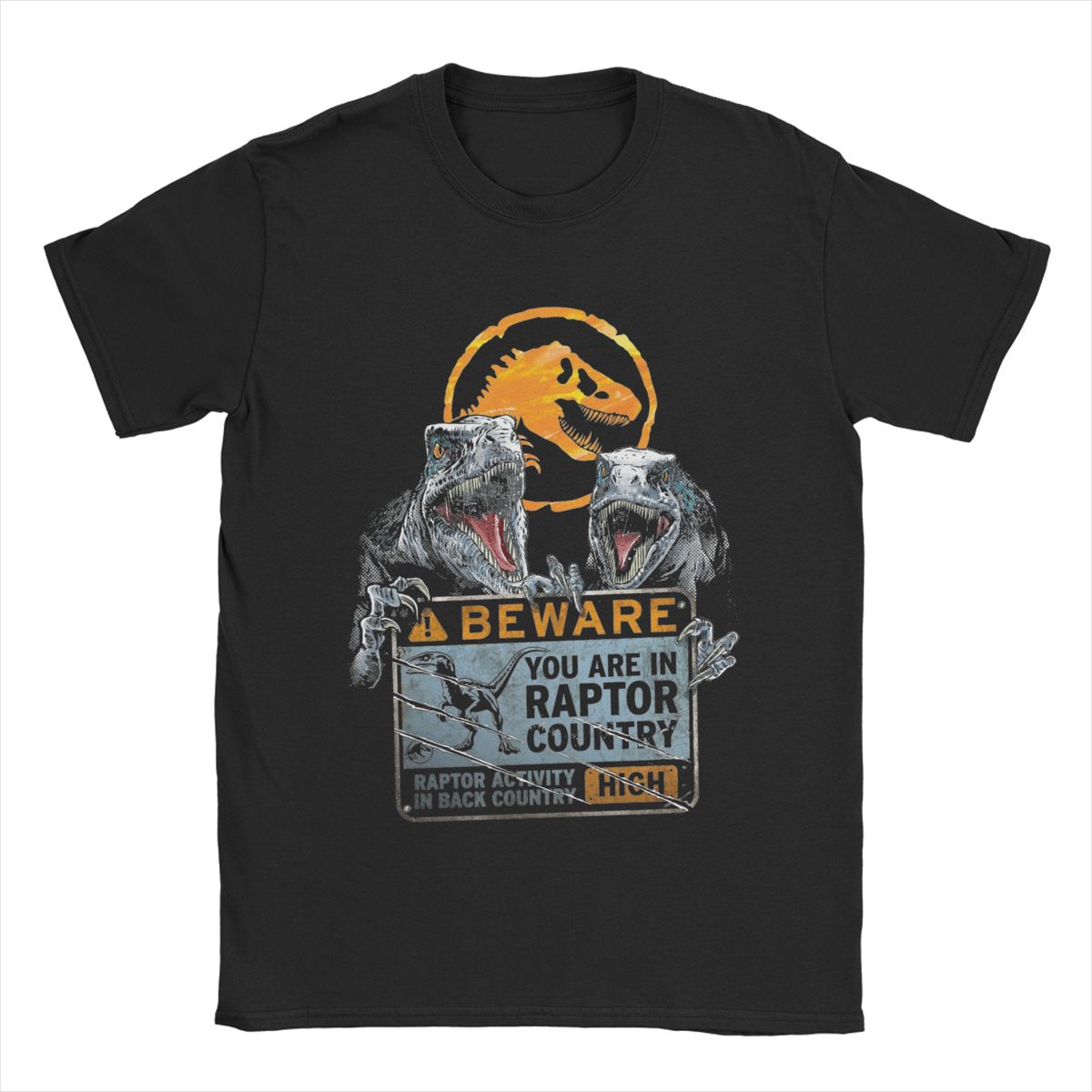 

Men s T-Shirts Jurassic World Amazing Pure Cotton Tee Shirt Short Sleeve T Shirts Round Neck Tops Gift Idea S темно серый