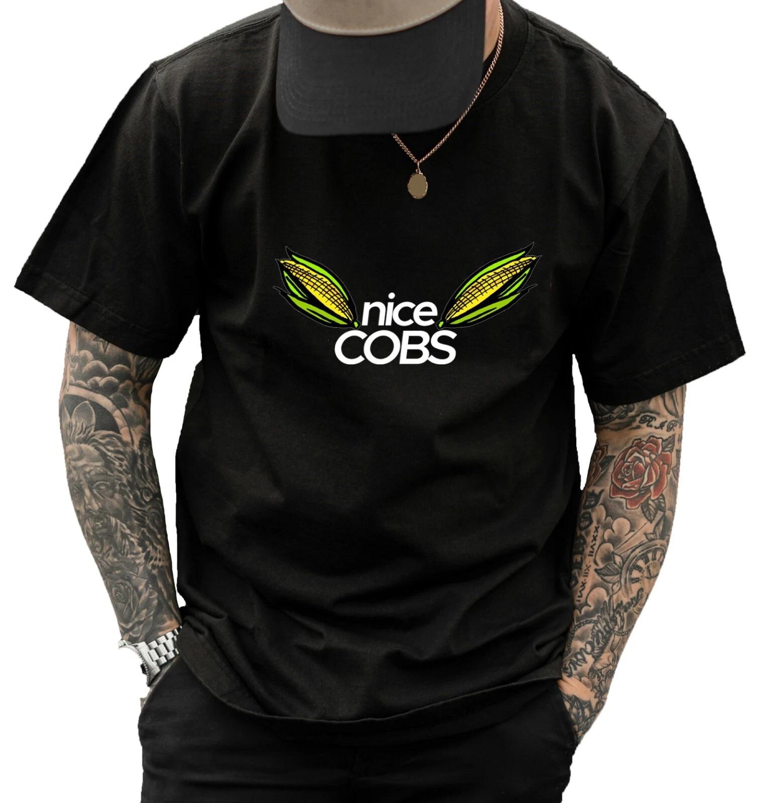 Nice Cobs Unisex T Shirt - Novelty Farming Apparel Clothing Humour Original M