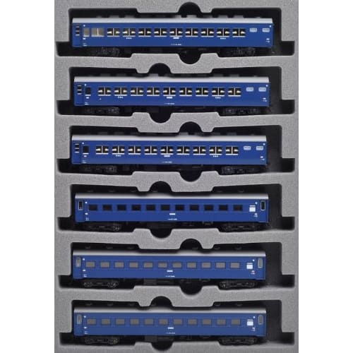 

KATO N Gauge 10 Series Noto Sleeper Express Add-On Set (6 Cars) 10-817 Model Train Passenger Car