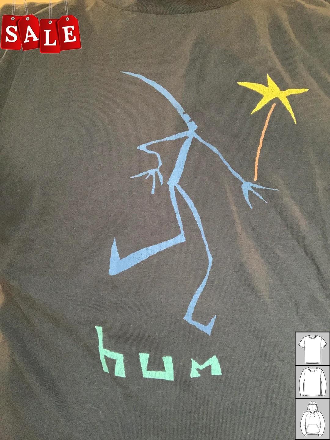 Hot Hum Band Back Music For Lovers Black S-235XL Shirt LW996 S
