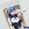 Genshin impact Raiden Shogun Beelzebul Bath towel Girl 1/4 figure PVC toy Game Statue Adult Anime Action Model Doll Gift toys