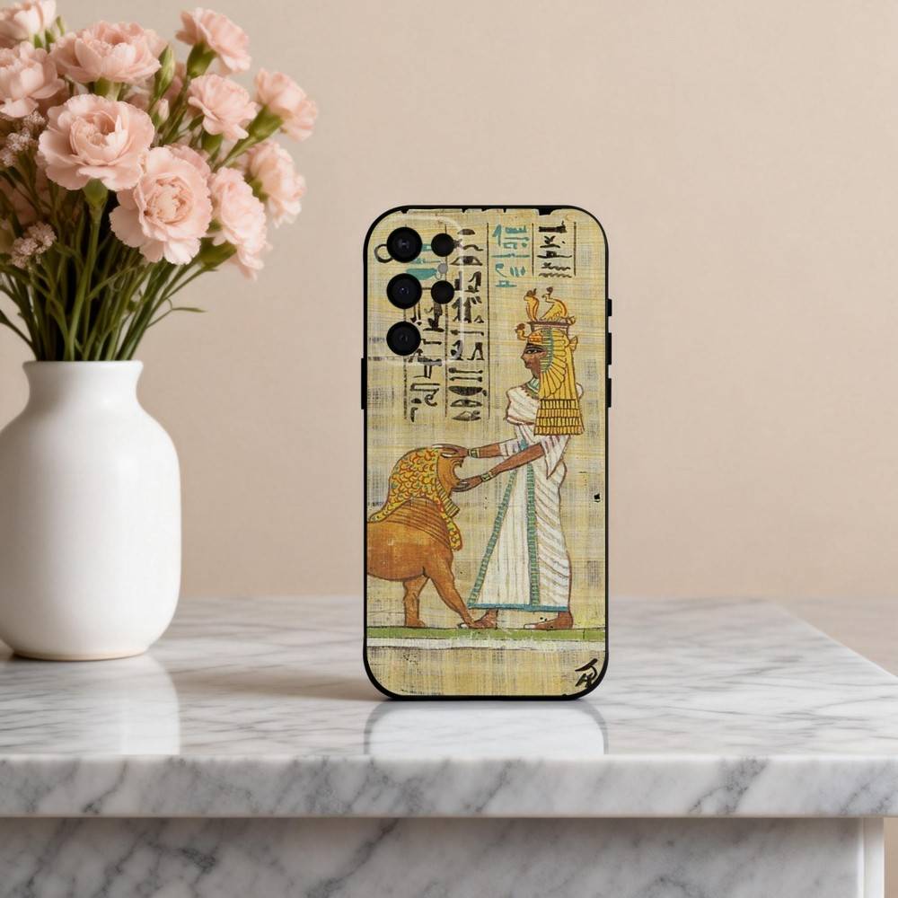 

E-Egypt M-Mysterious T-Tarot Чехол для телефона Samsung S25,24,23,22,30,21,10,9,Ultra,Plus,Lite,FE,4,5 G Мягкий черный чехол Samsung S25ULTRA