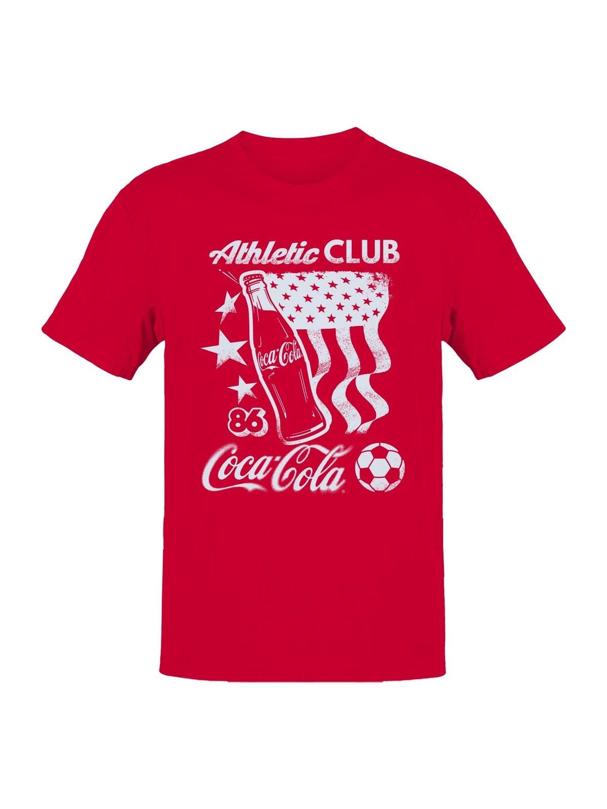 Coca Cola Coca-Cola Athletic Club Retro Men s T-shirt XS
