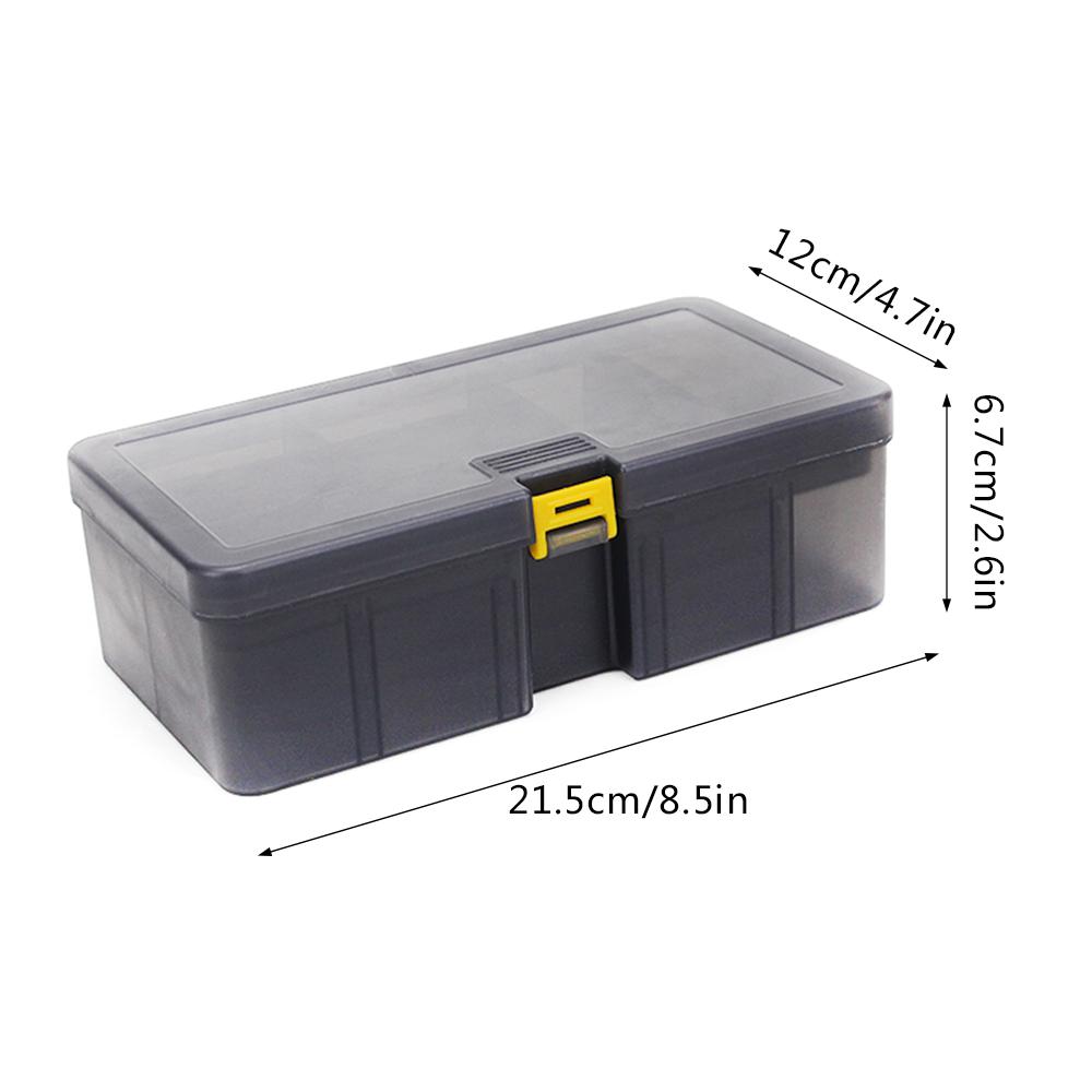 Double Layer Fishing Box Lure Case Portable Fishing Storage Bucket Waterproof Fishing Bait Box Fishing Tool Case Bait