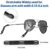 10/20pcs Glasses Anti-slip Silicone Sleeve Eye Frame Leg Drag Fixed Ear Hook Bracket Anti-drop Artifact Glasses Accessories