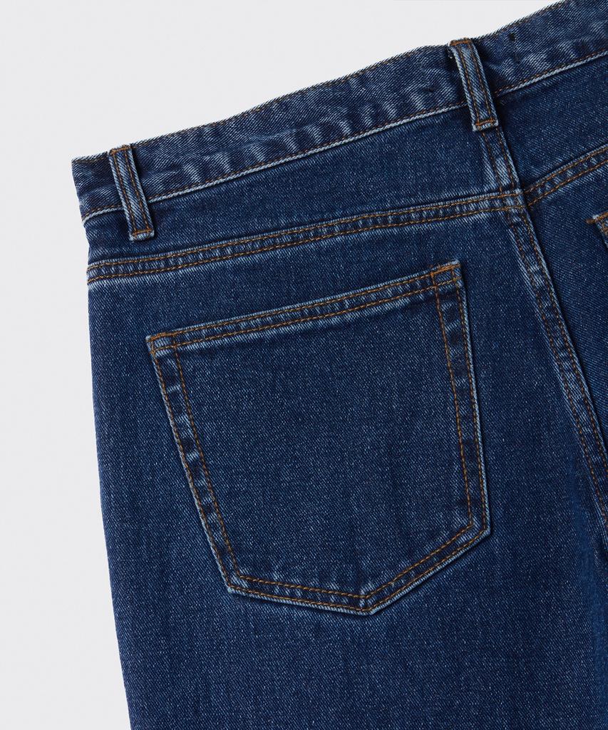 MUSINSA STANDARD Wide Denim Pants [Medium Indigo]