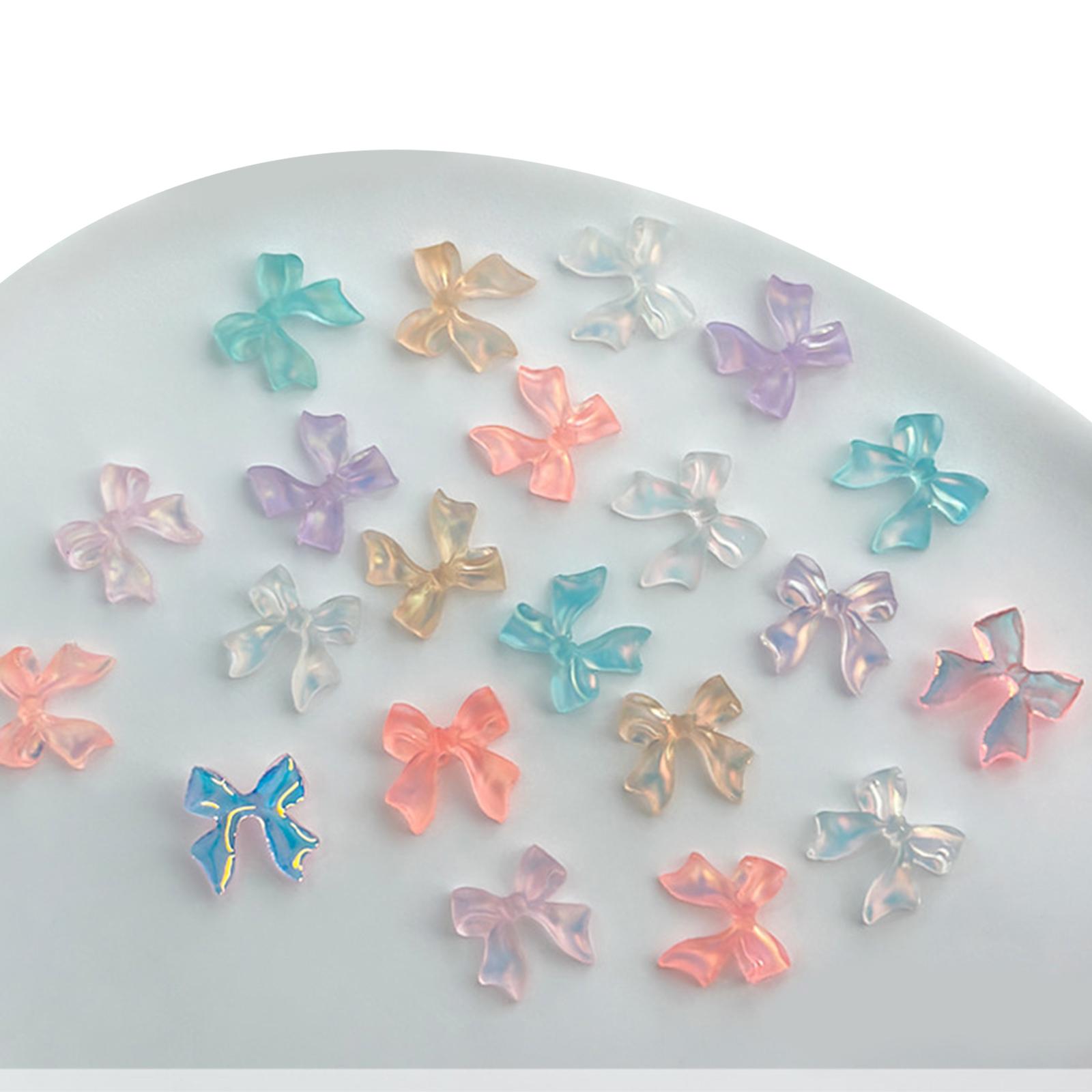 

Простые подвески-бантики для ногтей 3D-ленты из смолы Маникюрные аксессуары Товары для рукоделия Украшения для ногтей из смолы A