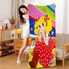 Anime Manga Candy Anime Microfiber Blanket Quick Drying Beach Towels Oversized Printing Super Absorbent Pool Towel Blanket